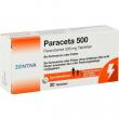 Paraceta 500 Paracetamol 500mg Tabletten