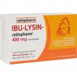 Ibu-Lysin-Ratiopharm 400 mg Filmtabletten (enthält 684mg Ibuprofen-DL-Lysin)