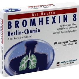 Bromhexin 8 Berlin Chemie überzogene Tabletten