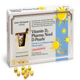 Vitamin D3 Pharma Nord 20 µg Kapseln